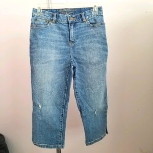 Lauren Jeans Co Ralph Lauren Petite Capri Jeans